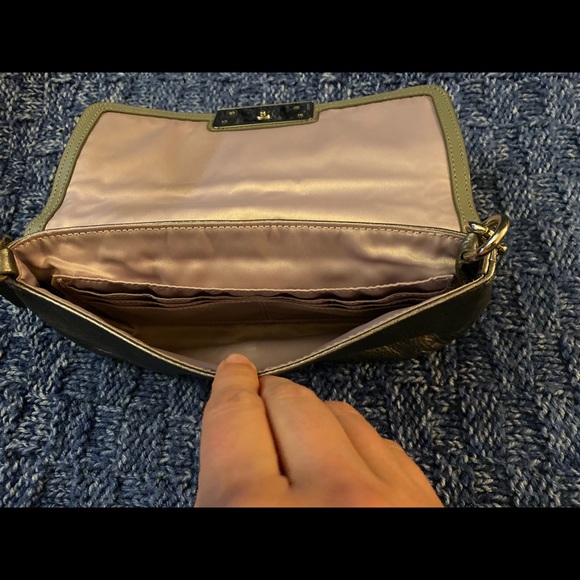 Coach Gunmetal Clutch - Picture 4 of 5